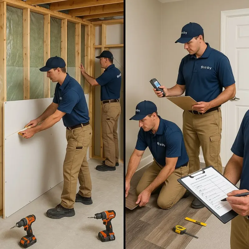 Repairs and Reconstruction process in Mukwonago, WI